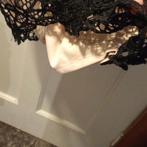 🤠SOLEBLU Lined Crocheted Dress Size Small - Picture 6 of 11